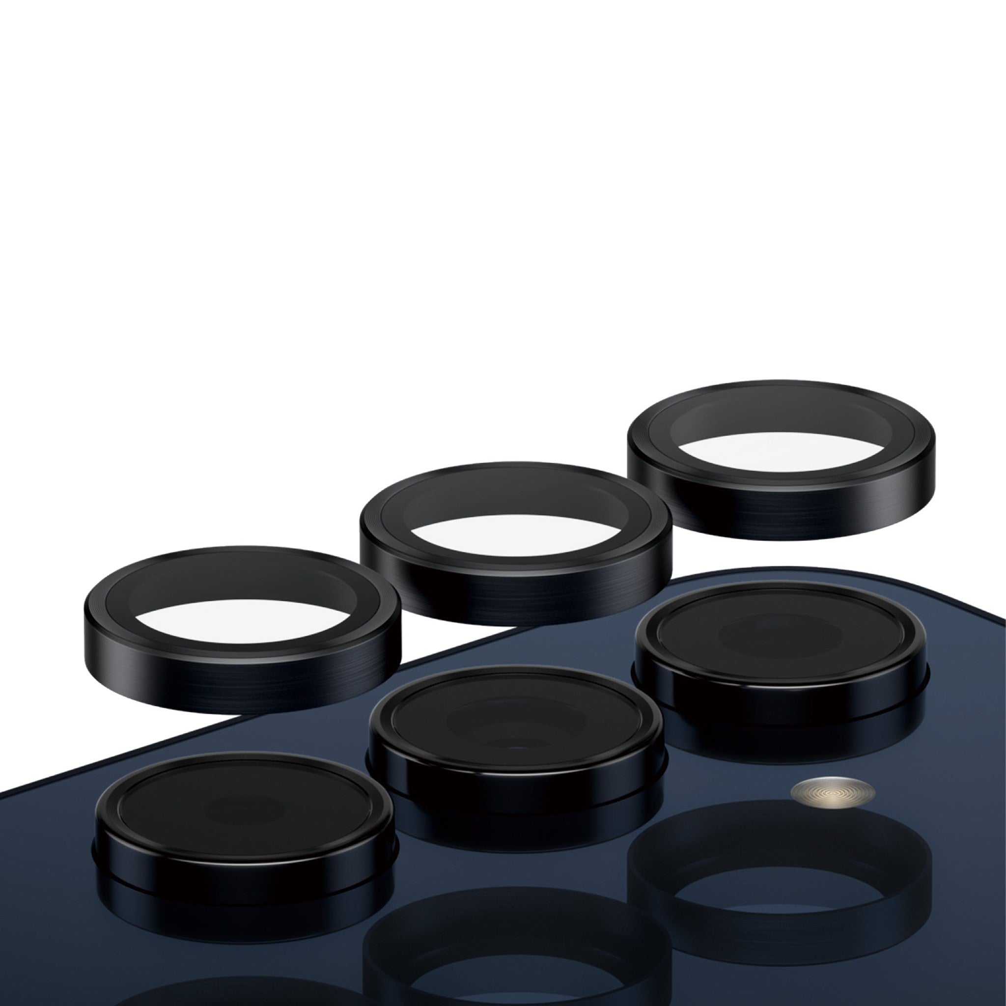 PanzerGlass® Hoops® Black Camera Lens Protector Samsung Galaxy A55 5G